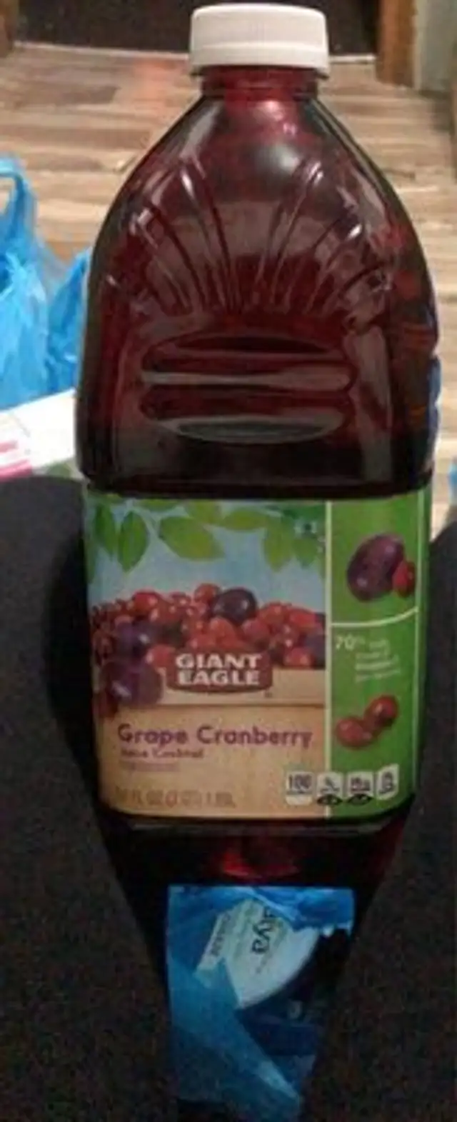 Grape Cranberry Juice Cocktail front packaging