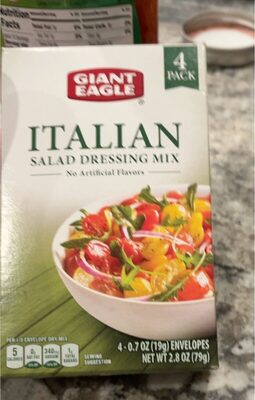 Good seasons dressing front packaging