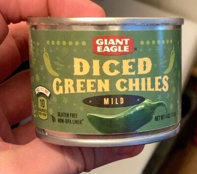 Diced Green Chilis