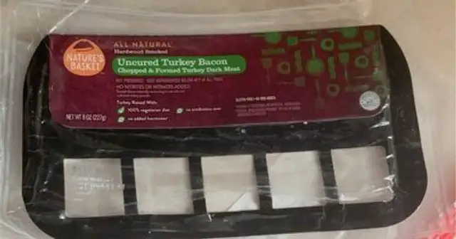 Uncured turkey bacon