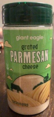 Grated parmesan cheese
