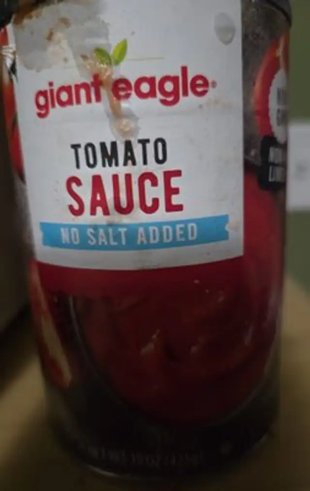No Sauce Added (1\2 cup)