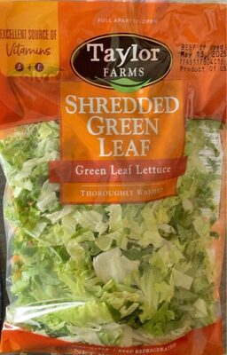 Shredded Green Leaf Lettuce