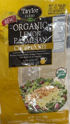 Taylor Farms organic lemon Parmesan chopped kit