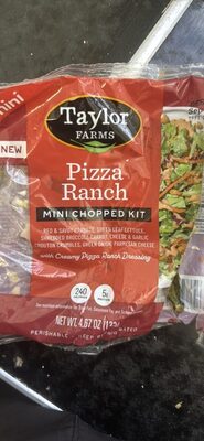 Pizza Ranch Mini Chopped Kit front packaging