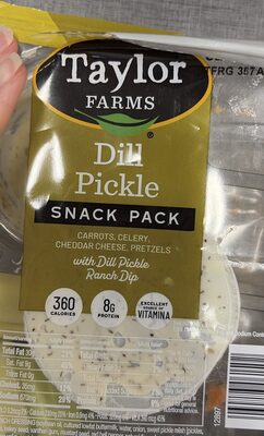 Dill pickle snack pack