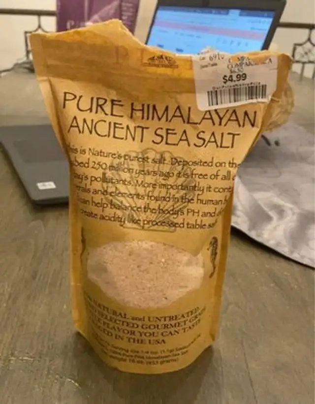 Ancient seal salt