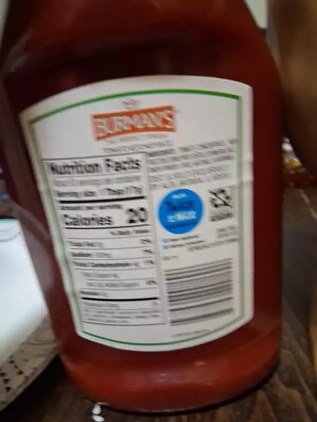 Unknown ingredients label