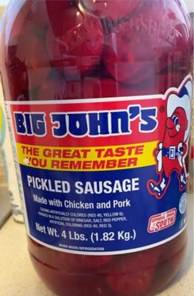 Pickled sausage