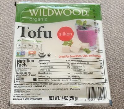 Organic Tofu Silken
