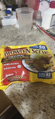 Brown'N Serve Original Fully Cooked Sausage Patties