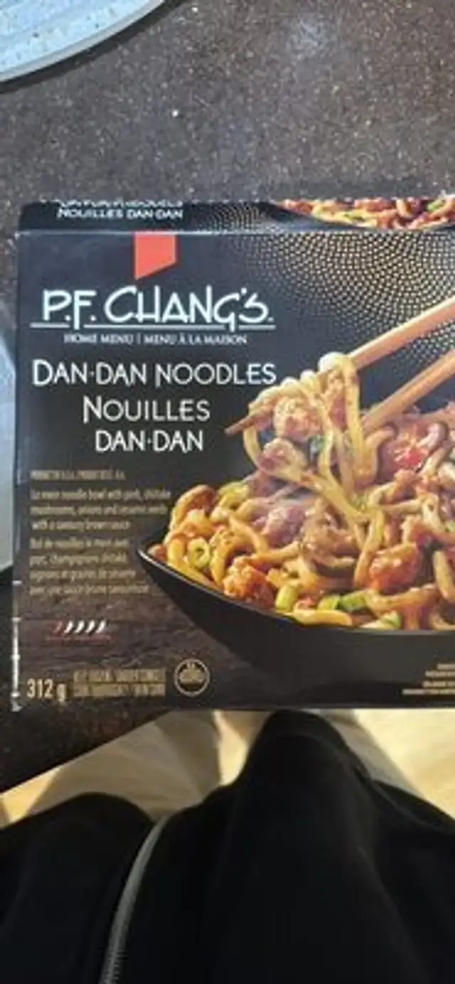 Dan-Dan Noodles nutrition facts table