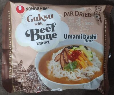 Guksu with Beef Bone Extract, Umami Dashi Flavor