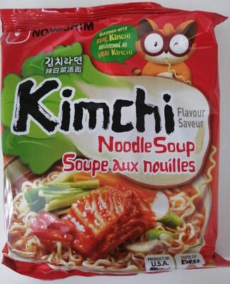 Kimchi flavor noodle soup