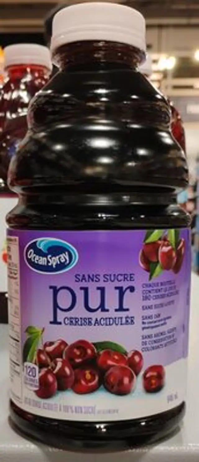 ocean spray pure tart cherry 946ml