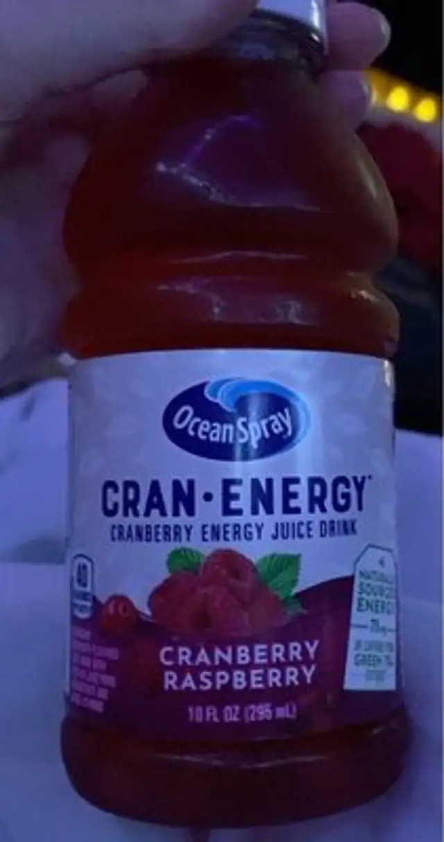 Cran-Energy Energy Drink Cranberry Raspberry