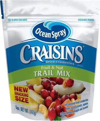 Ocean spray trail mix