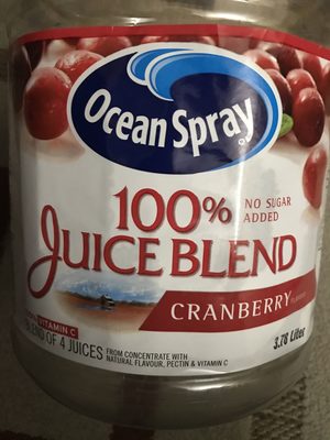 Cranberry juice blend