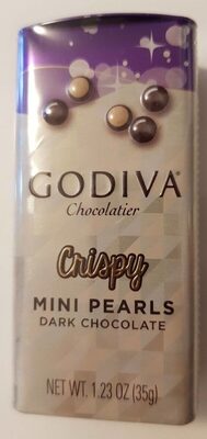 Crispy mini pearl dark chocolate