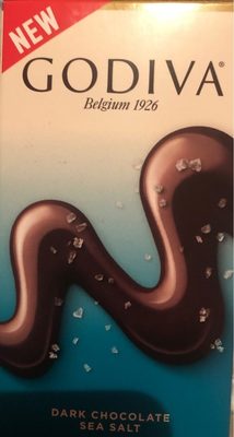 Barra De Chocolate Godiva Com Sal Marinho