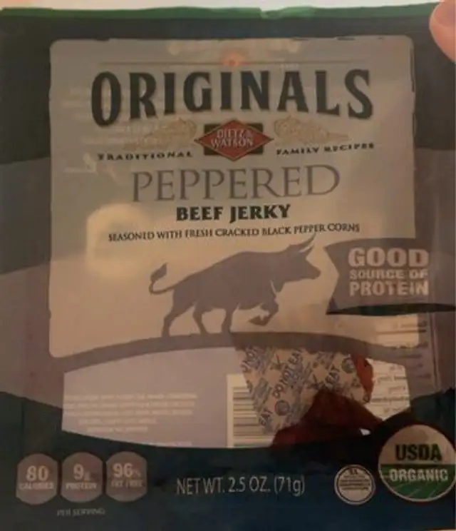 originals peppered beef jerky