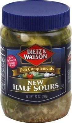 Deli complements half sours new