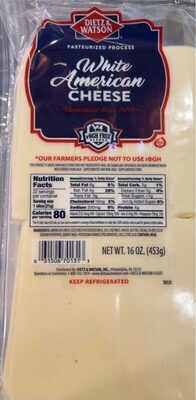 White American Cheese