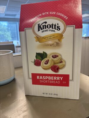 Raspberry Shortbread