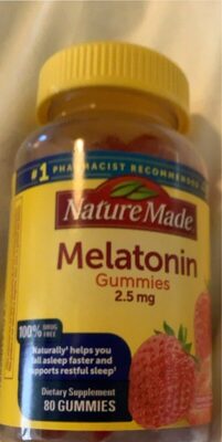 Melatonin Gummies front packaging