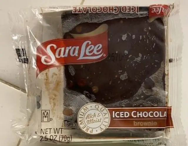 Iced Chocolate Brownie