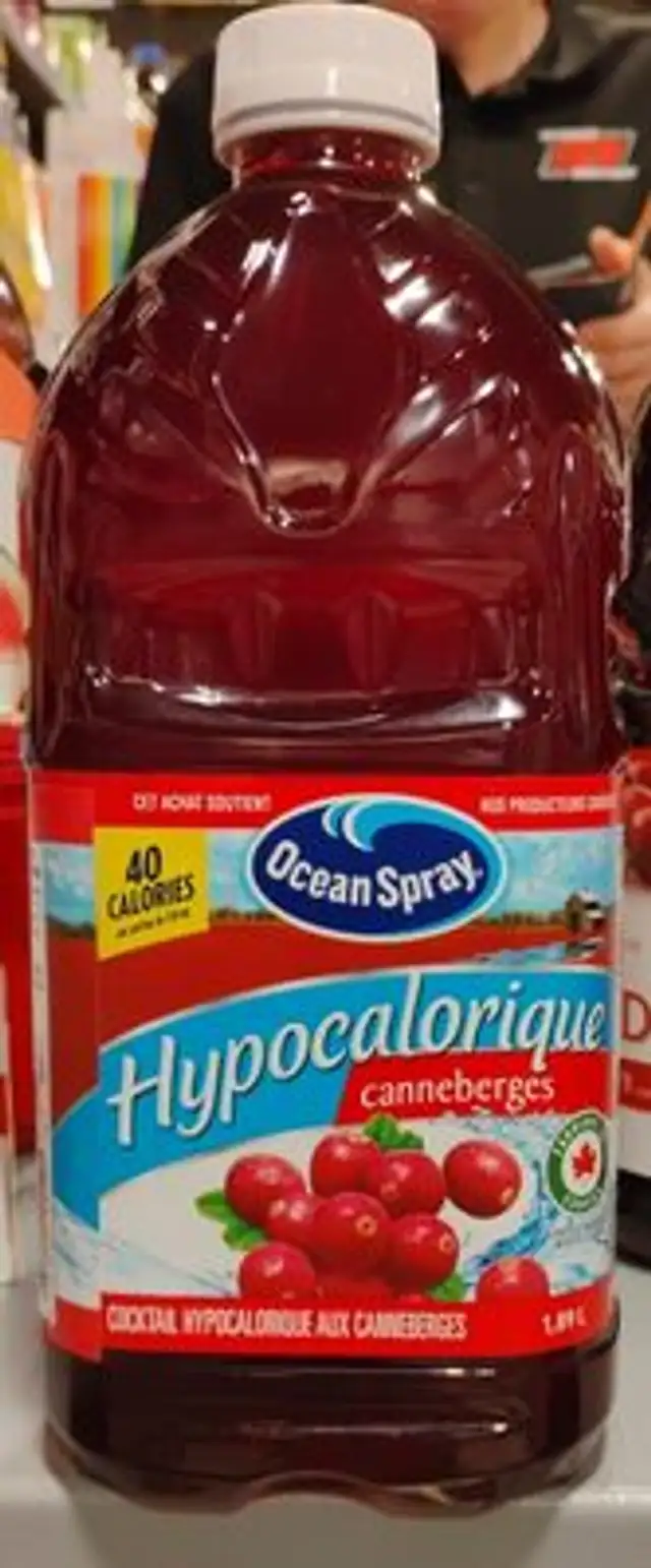 ocean spray low cal 1.89l