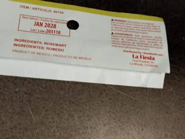 Unknown ingredients label