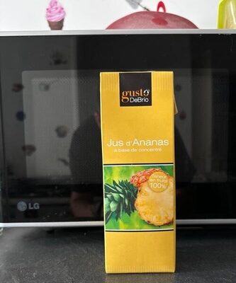 Jus d’Ananas à base de concentré