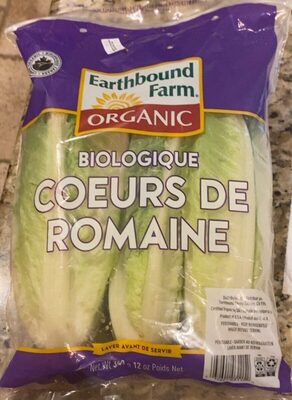 biologique coeurs de romaine front packaging
