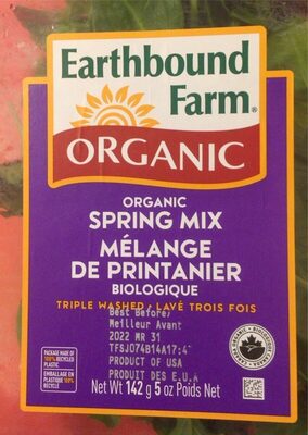 Organic Spring Mix