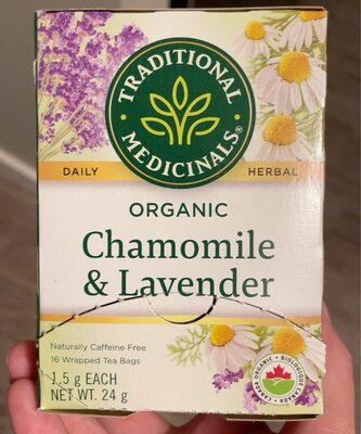 Organic chamomile and lavender