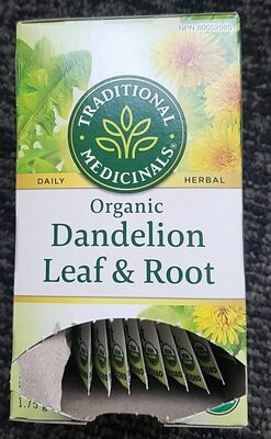 Organic Dandelion Leaf & Root Herbal Tea