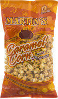 Martin's creamy caramel corn with peanuts