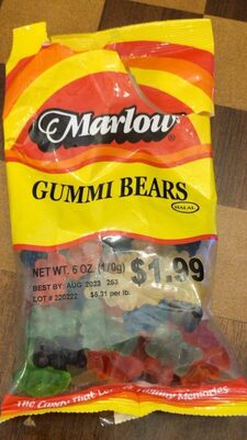 Gummi Bears front packaging