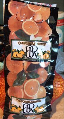 California Oranges front packaging