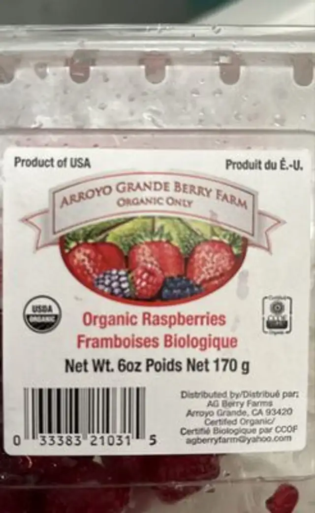 Unknown ingredients label