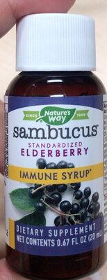 Eldeberry Immune Syrup