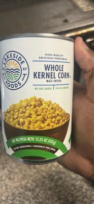 Whole Kernel Corn front packaging