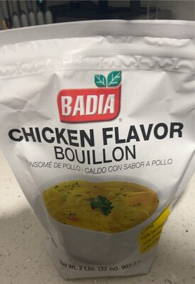 Chicken flavor bouillon