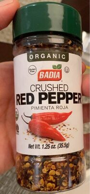 Red pepper front packaging