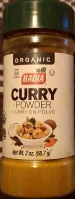 Badia - Organic Curry Powder - 2 Oz.