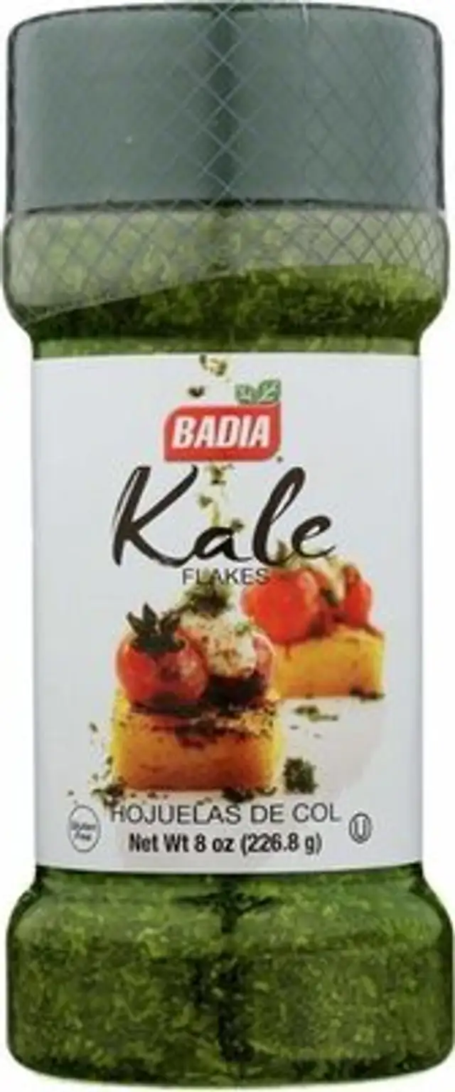Kale flakes front packaging