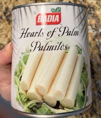 Hearts of palm front packaging