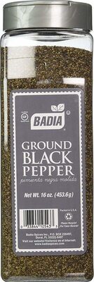 Ground black pepper