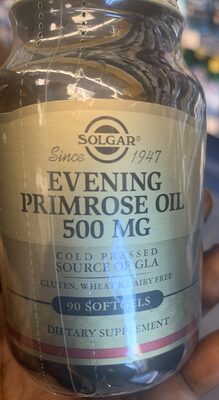 Evening Primrose Oil front packaging